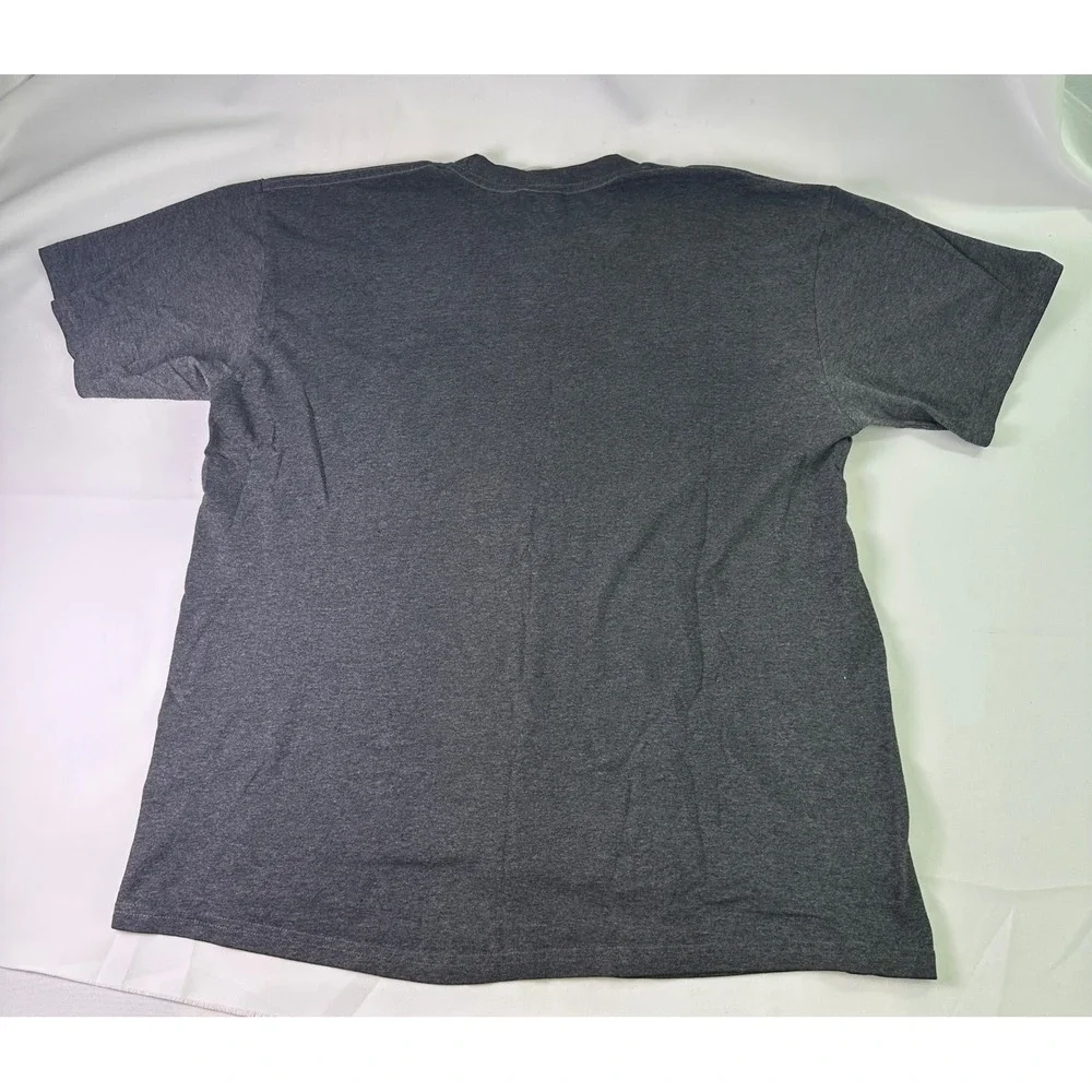 Nike Gray‎ T Shirt Mens Large Crew Neck Short Sleeve Classic Everyday Tee Worn